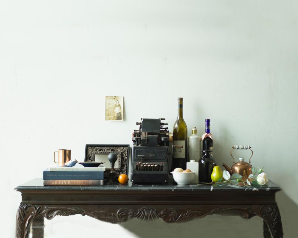 테이블 위의 정물