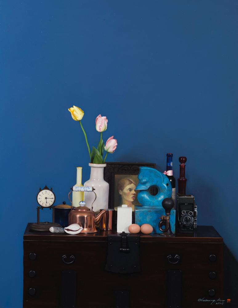 튜립 있는 정물