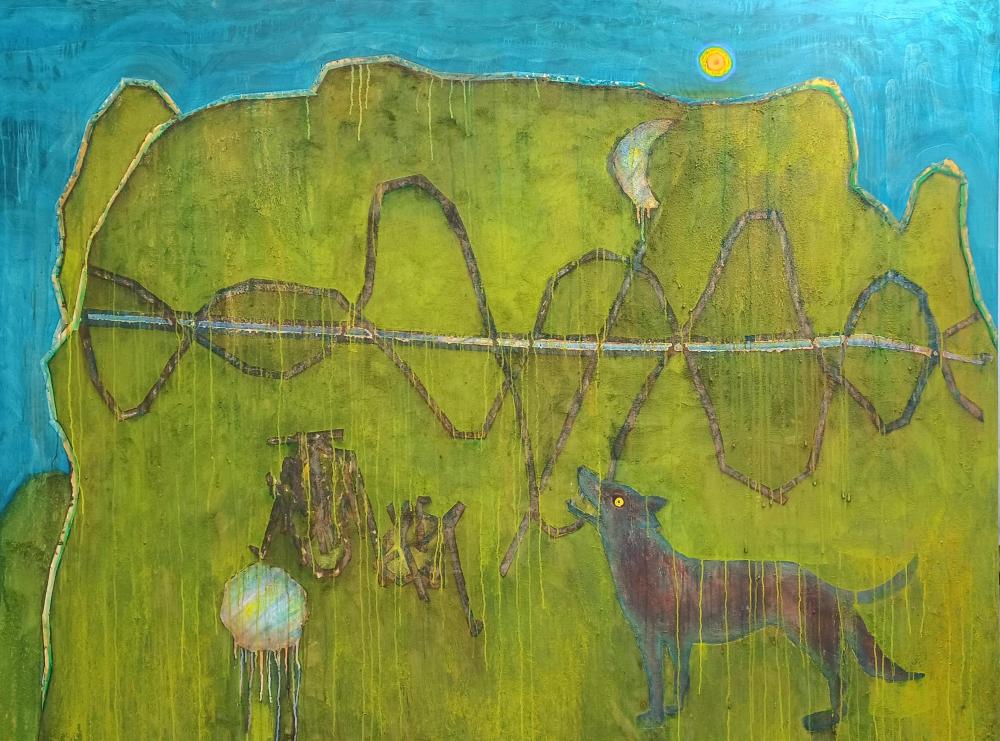 달이 차고 해가 뜨는 시간